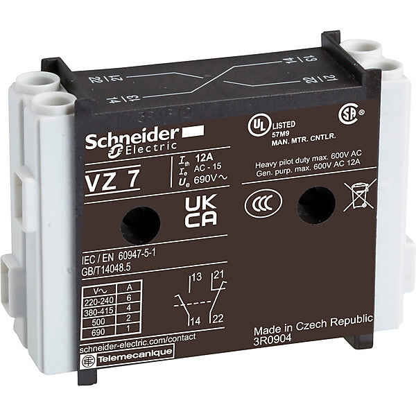 Schneider Electric Hilfskontakt-Modul 1S/1Ö f.V1-V6 VZ7